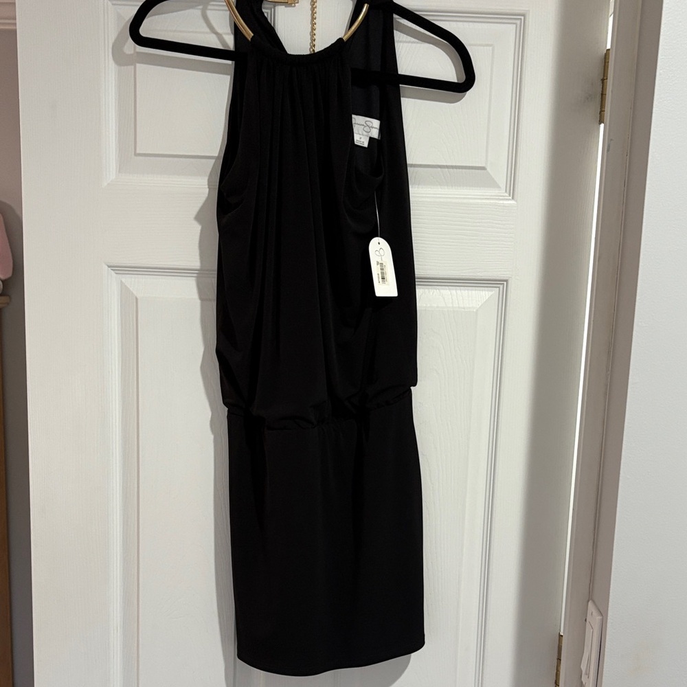 Jessica Simpson Black Mini Dress from Macy's